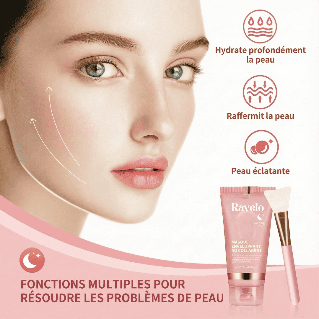 Masque de nuit au collagène